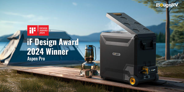 BougeRV's Aspen Pro Portable Fridge Wins the Prestigious iF Design Award 2024