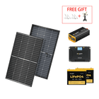 BougeRV 12V 400 Watt Rigid Solar System Kit