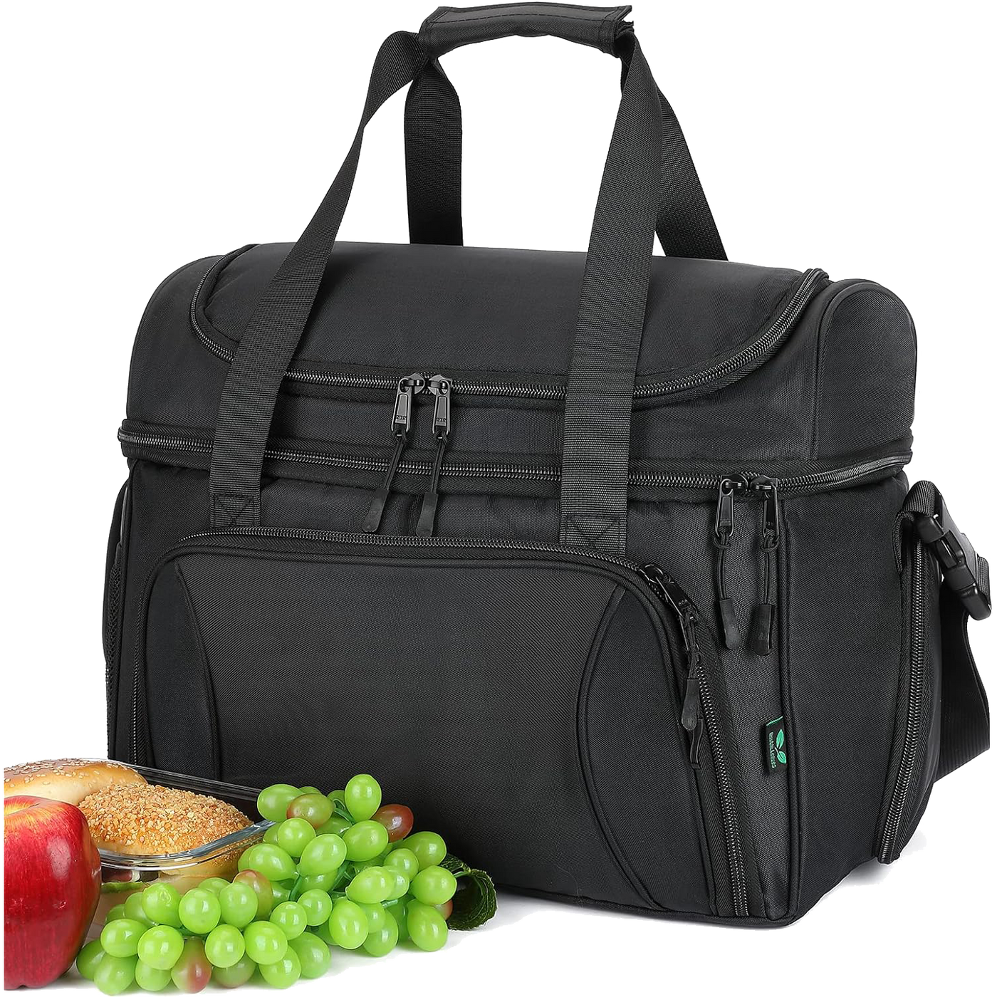 Double Leaves 36 Cans Extra Large Flight Attendant Lunch Bag Crew Cooler