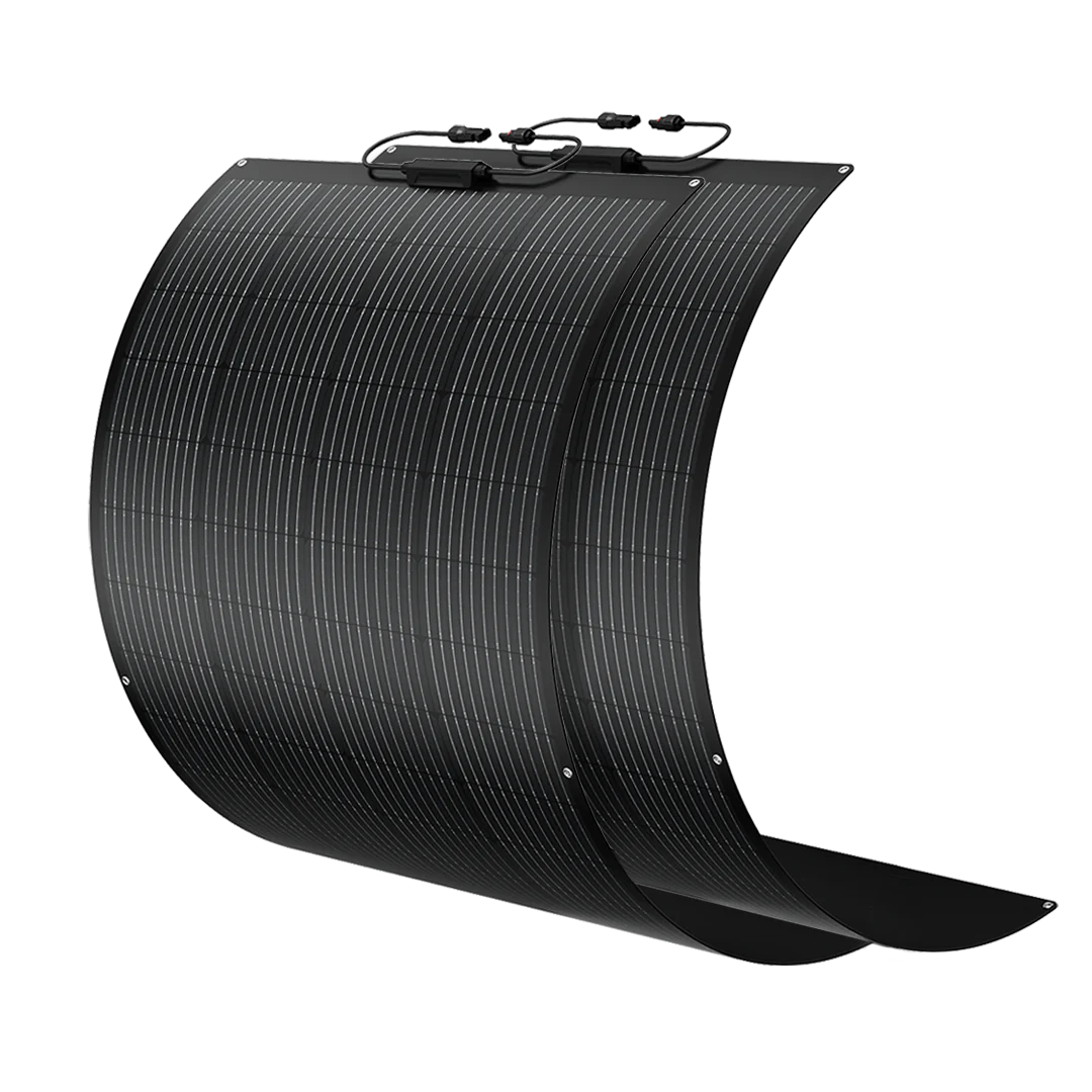 BougeRV Arch 200 Watt Fiberglass Flexible Curved Solar Panel