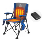 DEERFAMY Heated Camping Chair with 15000 mAh 12V Battery Pack