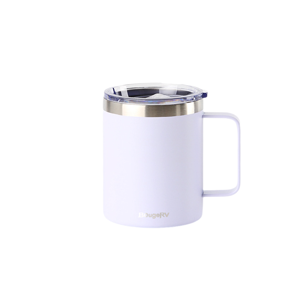 12oz Stainless Steel Insulated Coffee Mug with Handle