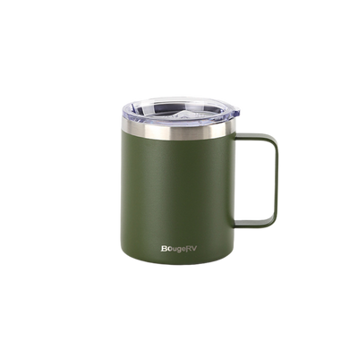 12oz Stainless Steel Insulated Coffee Mug with Handle