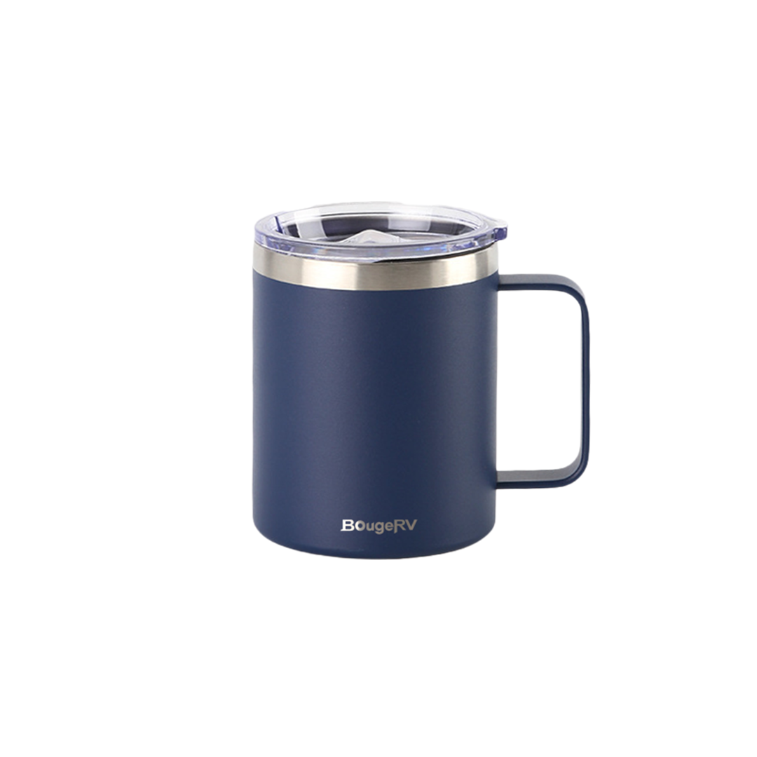 12oz Stainless Steel Insulated Coffee Mug with Handle