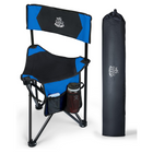 DEERFAMY Camping Tripod Chair with Backrest