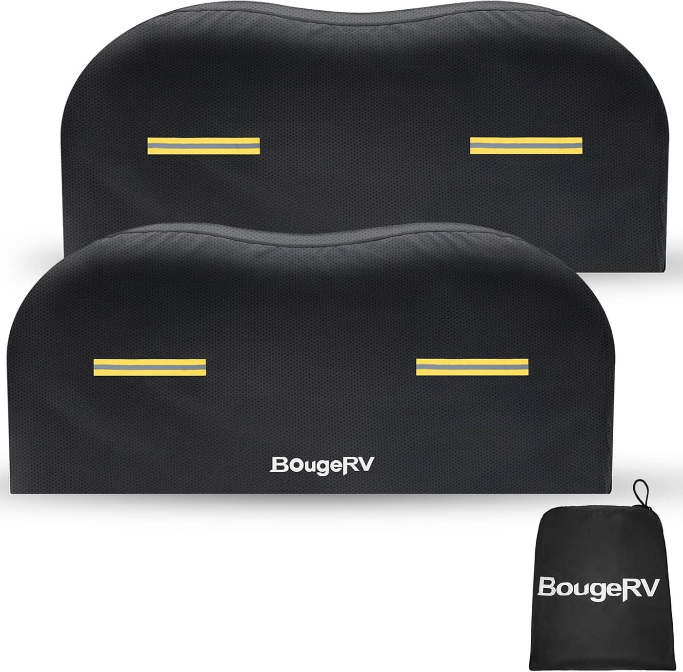 BougeRV RV Dual Axle Wheel Cover (2 Packs)