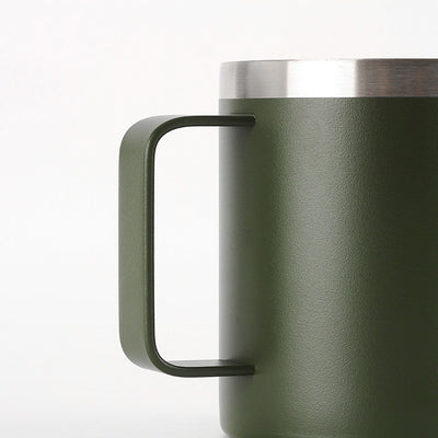 12oz Stainless Steel Insulated Coffee Mug with Handle