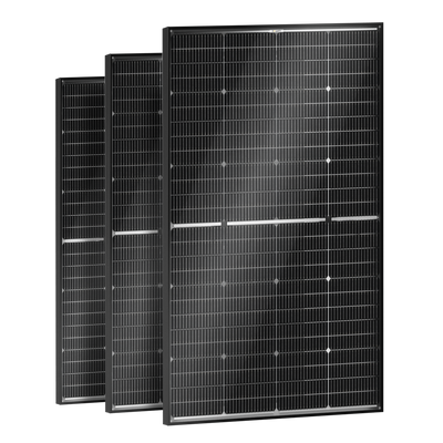 BougeRV 16BB N-Type 12V/24V 200 Watt Bifacial Solar Panel