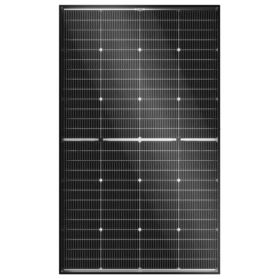 BougeRV N-Type 12V/24V 200 Watt Bifacial 16BB Solar Panel