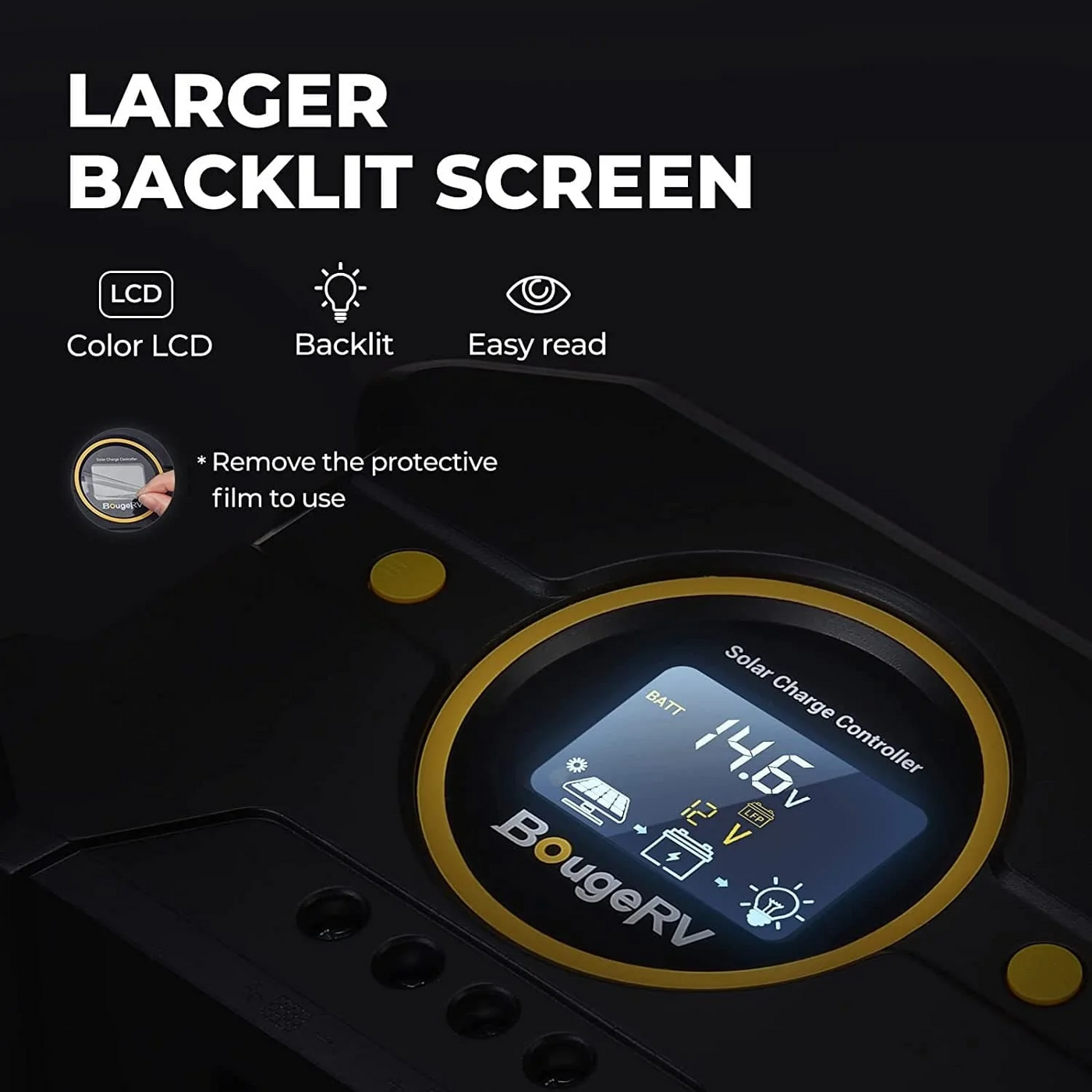 BougeRV 100 Watt TOPCon Bifacial Farm Solar Kit