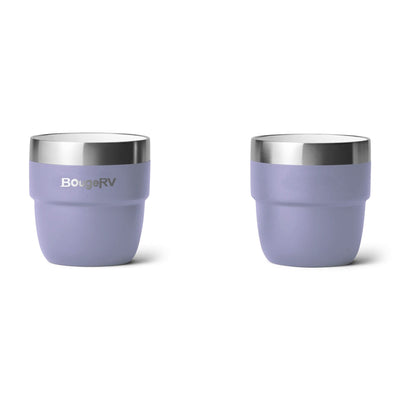 BougeRV 4 oz Stackable Cups