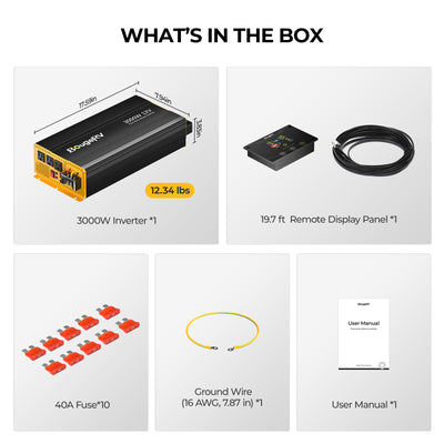 BougeRV 800W High Watt Rigid Kit