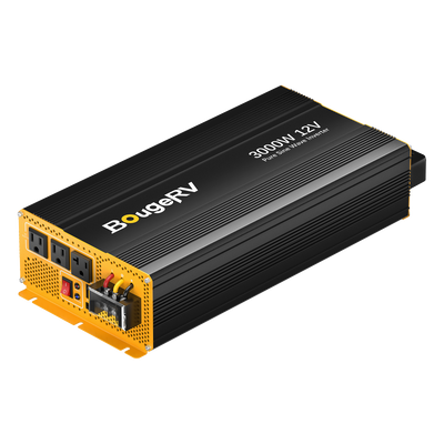 BougeRV 3000W 12V Pure Sine Wave Inverter with Bluetooth