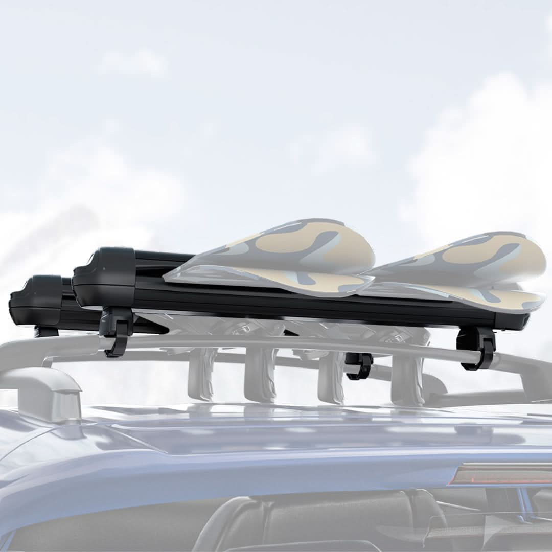 BougeRV 28'' Ski & Snowboard Racks with Anti-Theft Lock