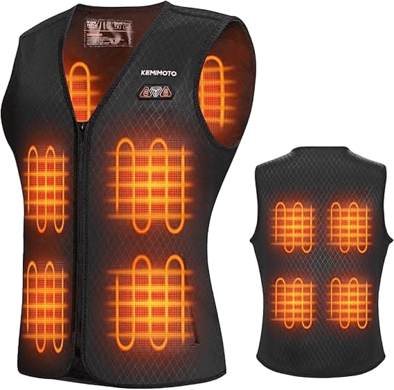 KEMIMOTO Women Heated Vest, Battery Pack Not Included