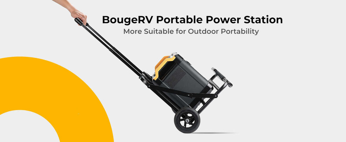 Folding Hand Truck for Portable Power Sations