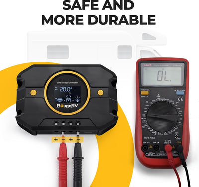 12V/24V Li 20A PWM Solar Charge Controller (Built-in Bluetooth)