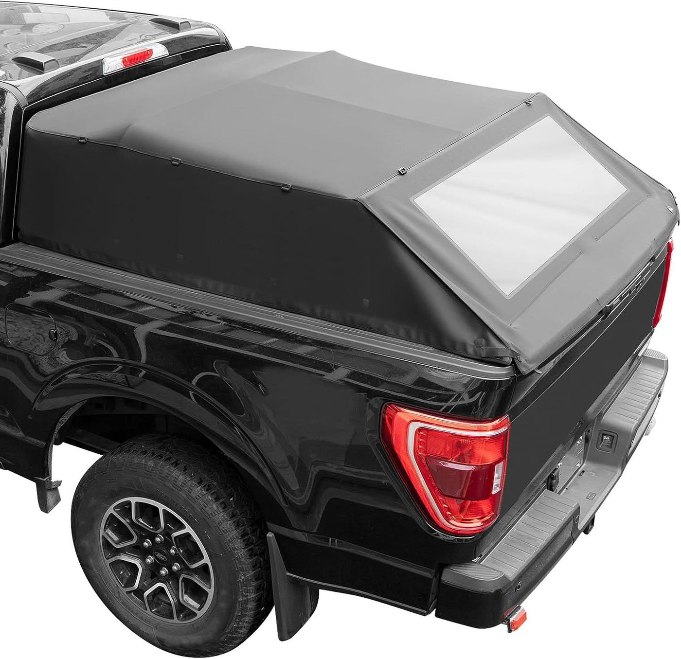 JOYTUTUS Truck Bed Soft Topper for Ford F150 2015-2024 with 5.5' Bed