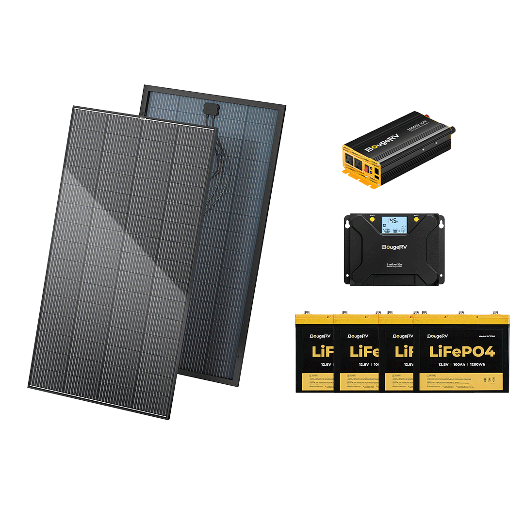 BougeRV 800W High Watt Rigid Kit