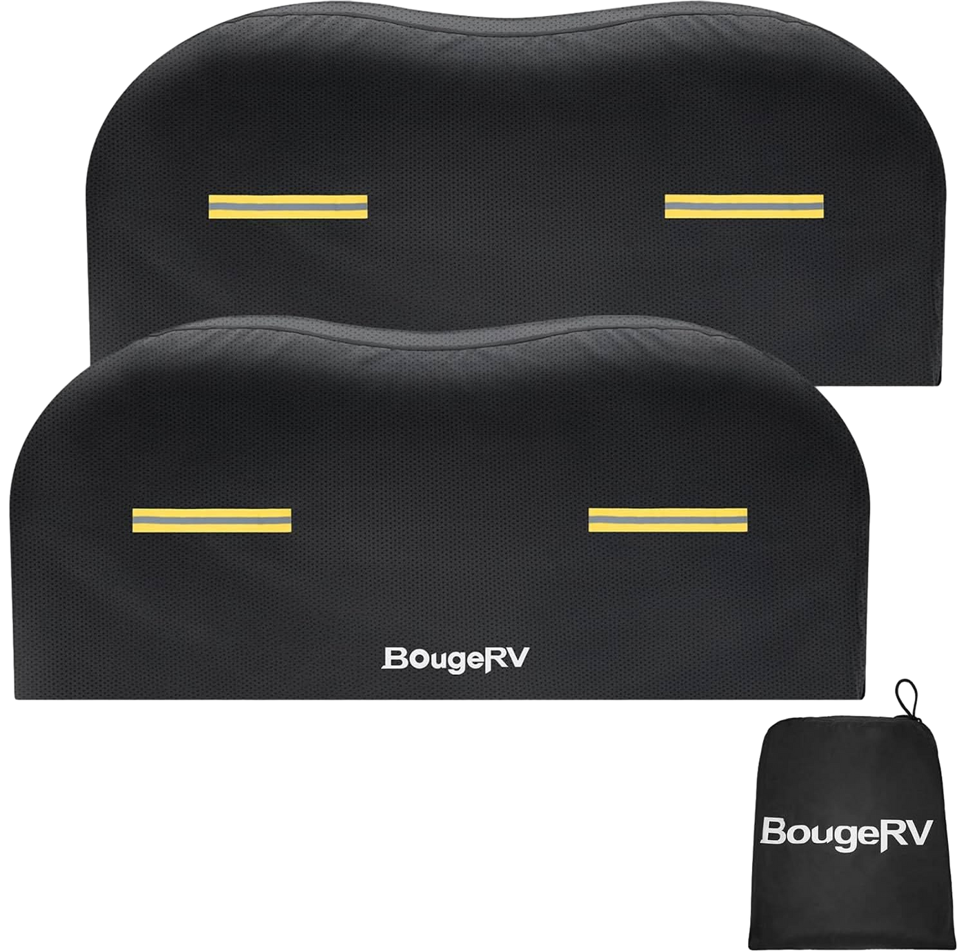 BougeRV RV Dual Axle Wheel Cover (2 Packs)