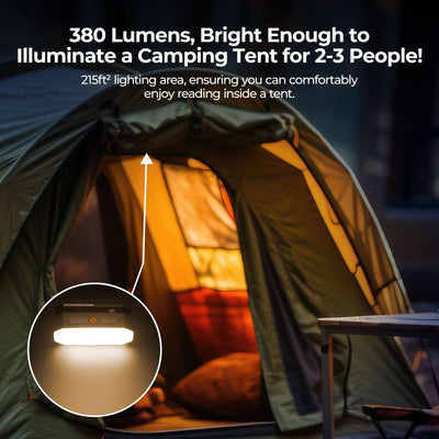 BougeRV Multifunctional Sensor Camping Lantern Movable Area Light