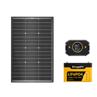 BougeRV 100 Watt TOPCon Bifacial Farm Solar Kit