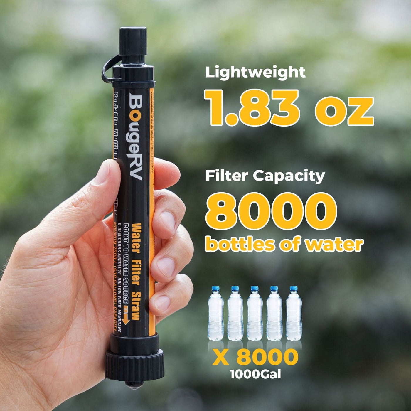 BougeRV Outdoor Water Filter