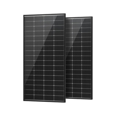 BougeRV 200 Watt Rigid Bifacial 10BB Mono Solar Panel