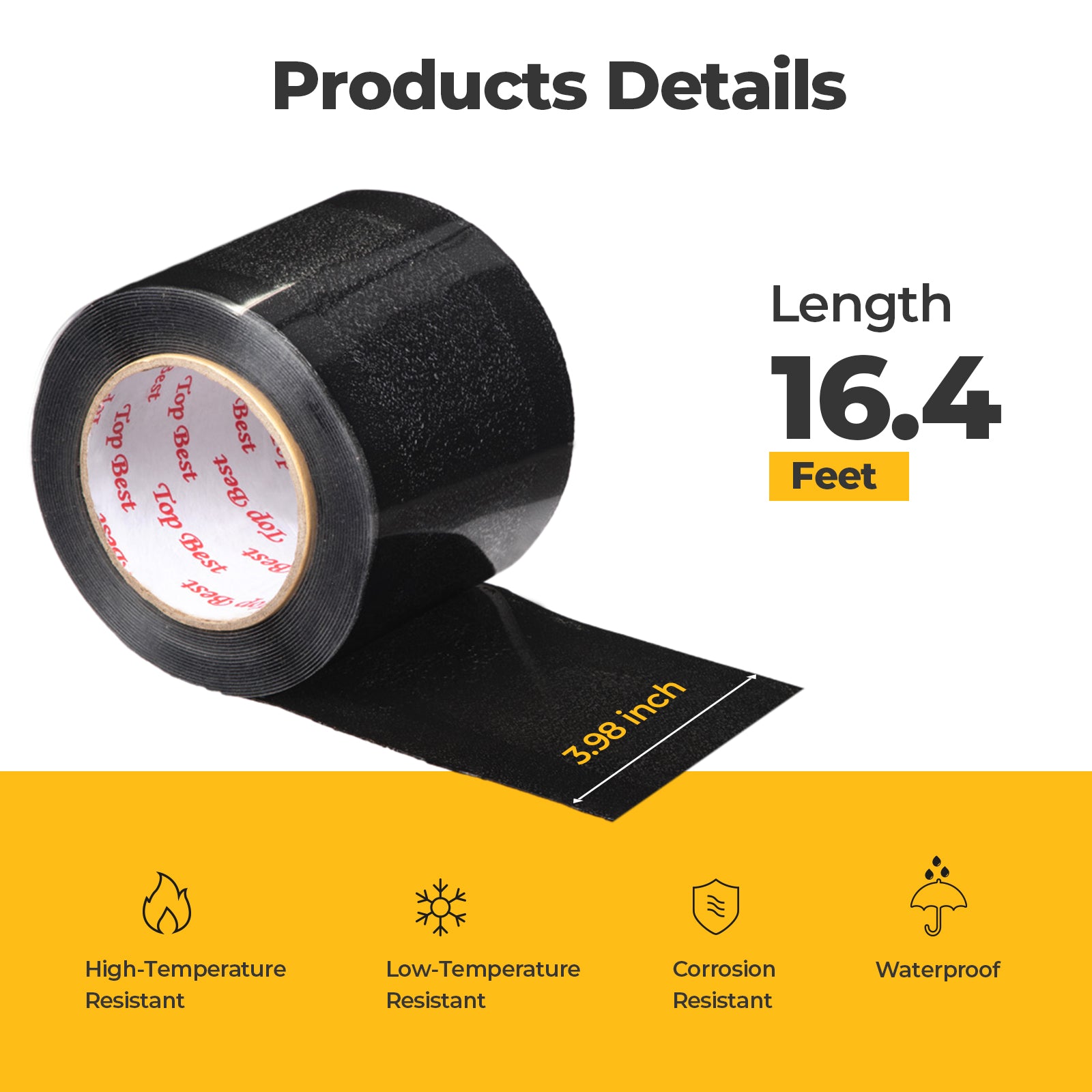 BougeRV Flexible Solar Panel Waterproof Butyl Rubber Tape