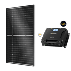 BougeRV 16BB 24V N-Type 200 Watt Bifacial Solar Panel+40A MPPT Solar Controller Kit