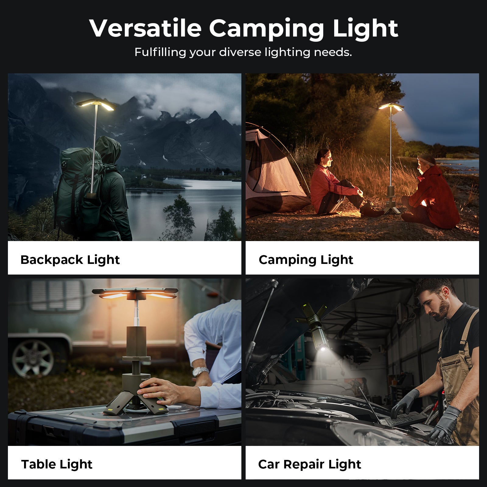 BougeRV Outdoor Portable Camping Lantern