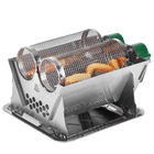 DEERFAMY Electric BBQ Grill with Rotisserie Kit & Rotating Baskets