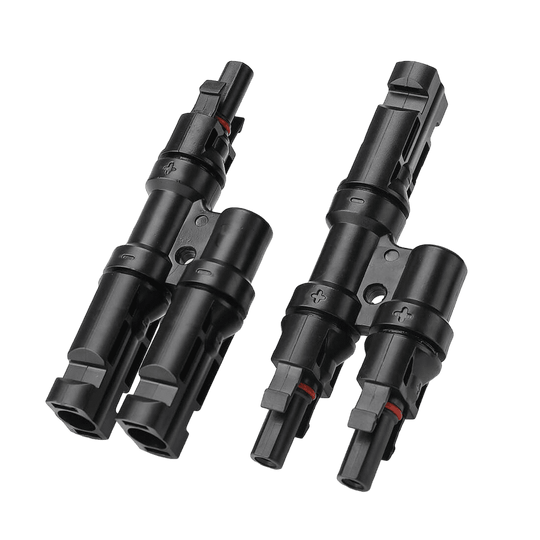 Solar Branch Connectors Y Connector in Pair MMF+FFM Parallel Connection