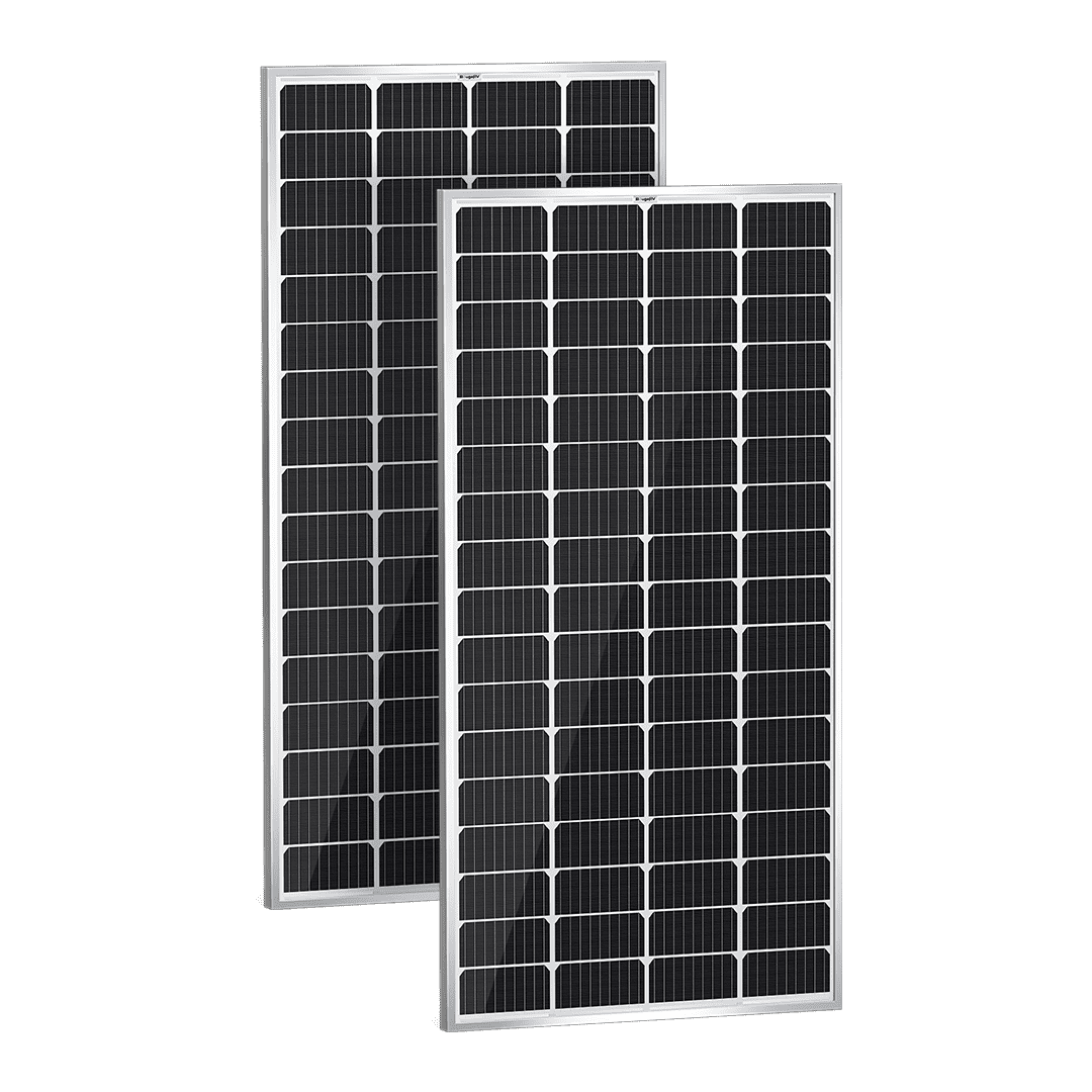 BougeRV 200W 12V 9BB Mono Solar Panel