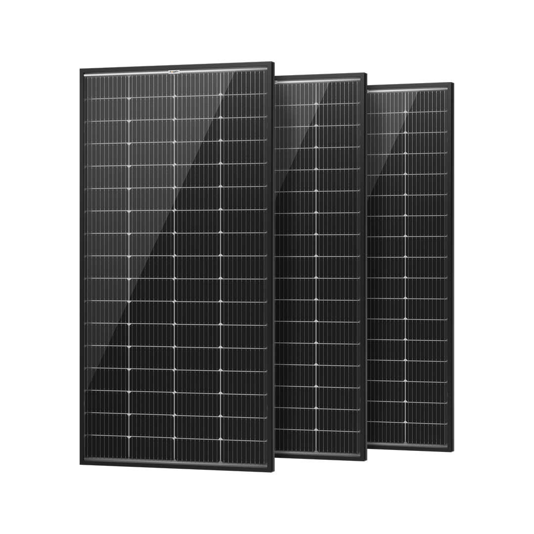 BougeRV 200 Watt Rigid Bifacial 10BB Mono Solar Panel