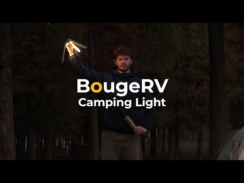 BougeRV New Outdoor Portable Telescopic Camping Lantern