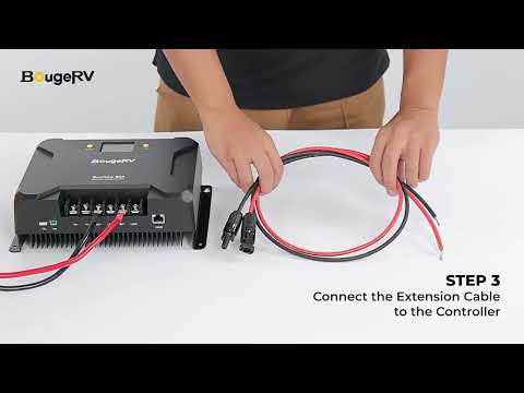 BougeRV Sunflow 60A MPPT Solar Charge Controller 12V/24V